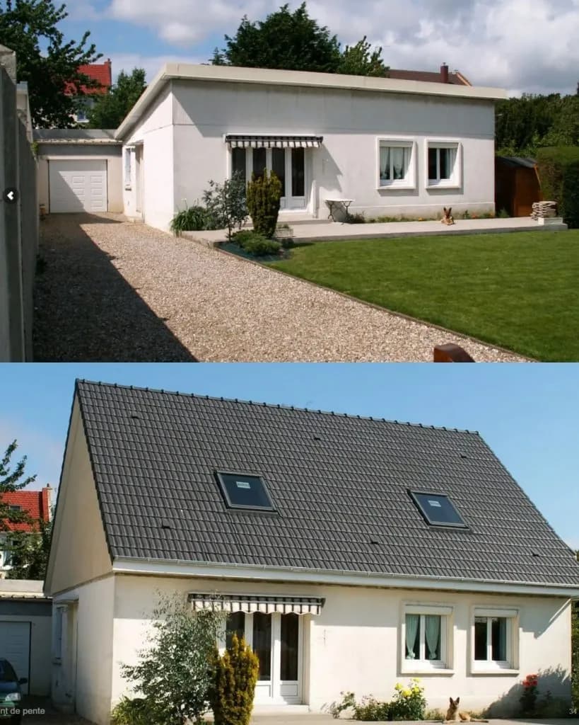 Changement de pente de toiture par Evolu'Toit à Troyes