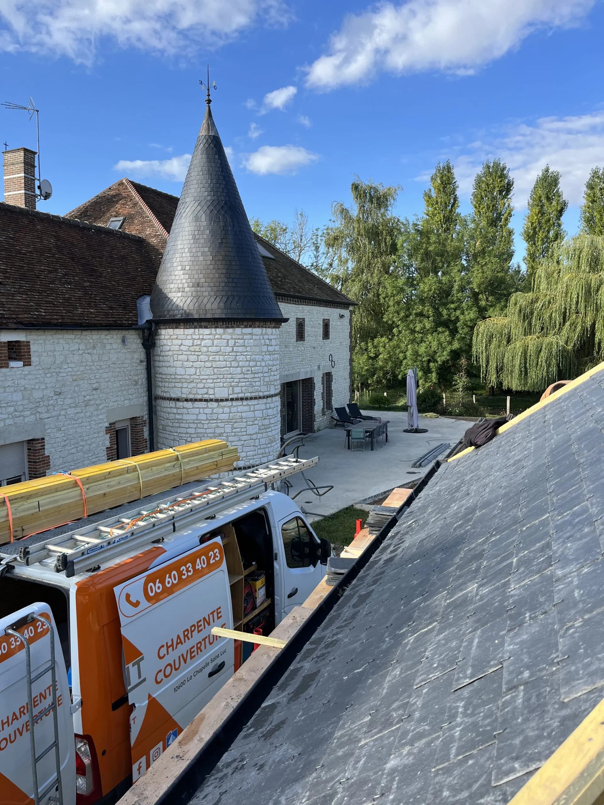 Couverture de toiture par Evolu'Toit à Troyes